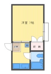 カシワフラットの物件間取画像